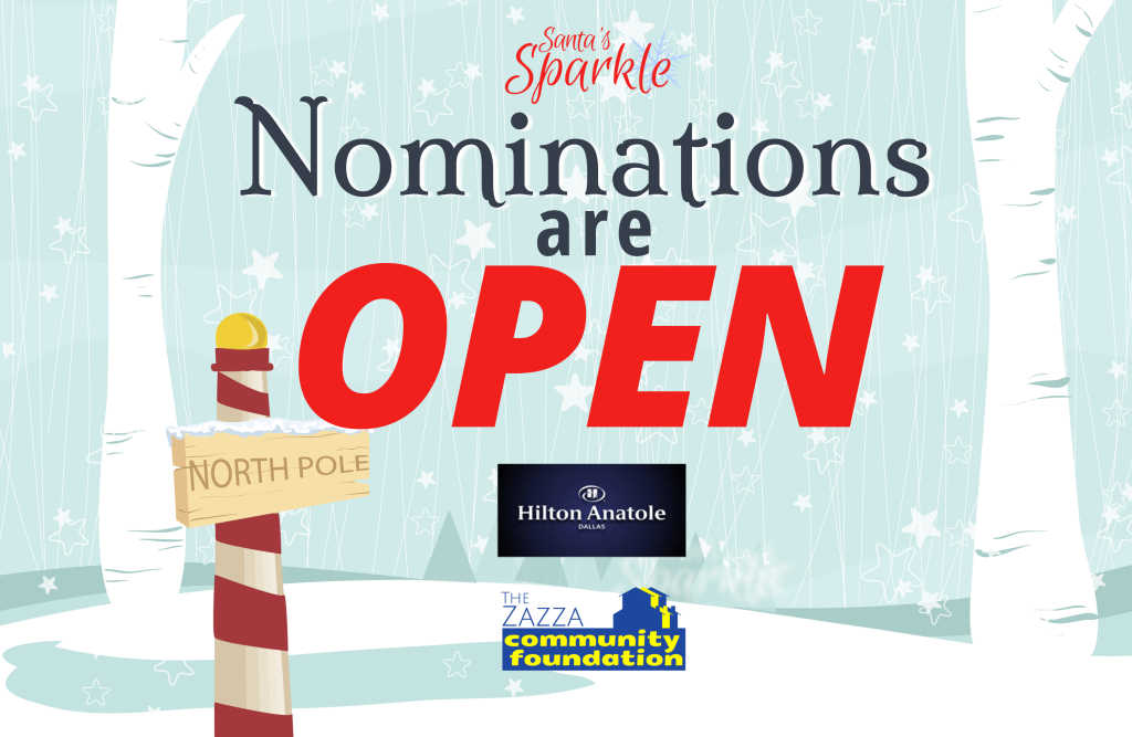 The Open Nomination Period for Santa's Sparkle 2014 has Begun